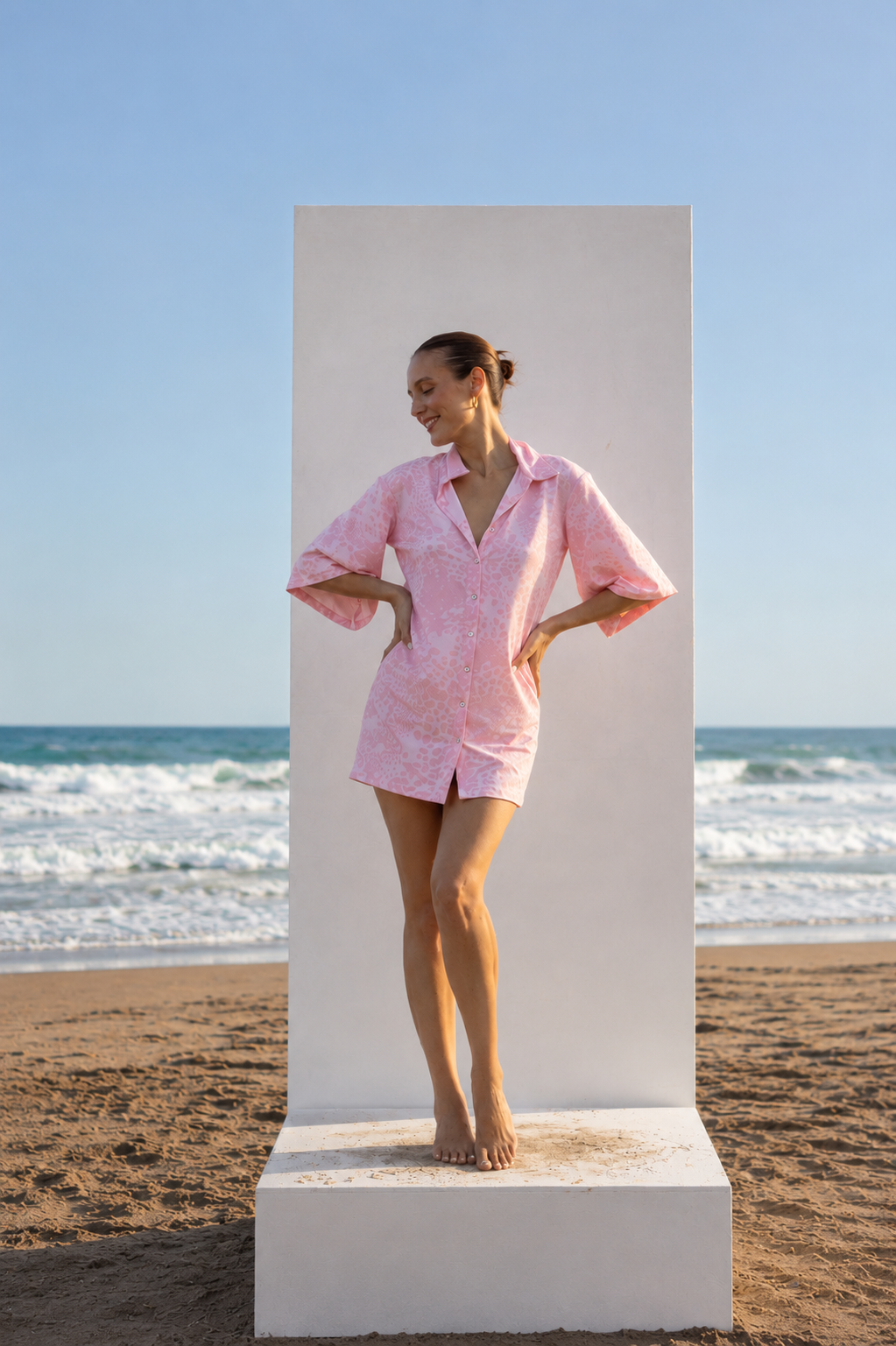 POSITANO SHIRT DRESS